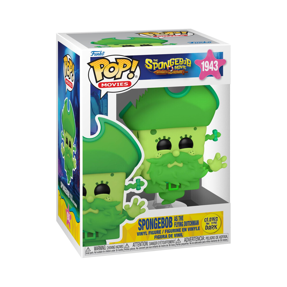 Funko Pop! Movies: The Spongebob Movie - Spongebob As The Flying Dutchman - Collectable Vinyl Figure - Gift Idea - Official Merchandise - Toys For Ki