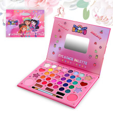 Aomig 41 Colors Kids Makeup Set for Girls, Non-Toxic Kids Cosmetics, Princess MakeUp Kit with Brush and Mirror, Washable Kids MakeUp Set Girl Toy, Ch