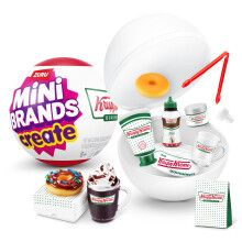 Mini Brands Create Krispy Kreme Create Series 1 Capsule by ZURU - Mini Collectibles Blind Packaging, DIY, Resin Play, Mini Replica Food, NOT Edible,