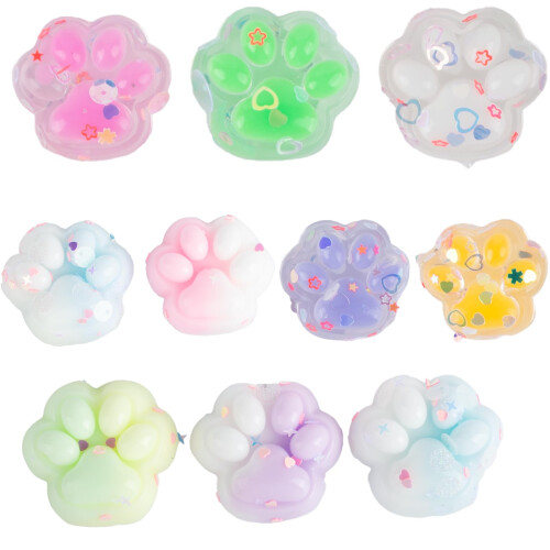 Squishy Chien AYNKH 10Pcs Cat Taba Squishy, , Jouet Fidget à Pattes De