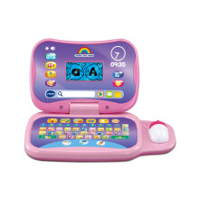 VTech Toddler Tech Laptop, Pink Interactive Educational Computer Toy, 20 Games for Pre-School Children, Learn Alphabet, Letters, Shapes, Numbers, Mus