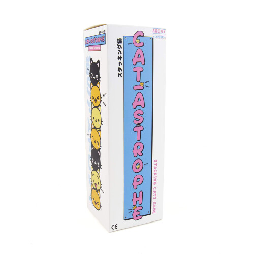 Gift Republic Catastrophe Cat Stacking Game, Multi, 21cm High