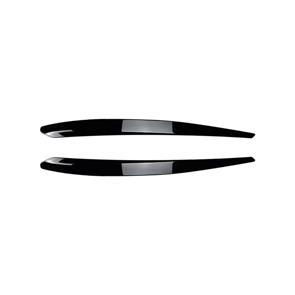 Car Bright Headlights Eyebrow Headlight Trim Lid For Superb B8 2016-2018 Car Styling Black 6032617359114