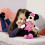 Simba Disney Simba Official MICKEY MOUSE REFRESH CORE MINNIE, Pink, white, 25CM 4