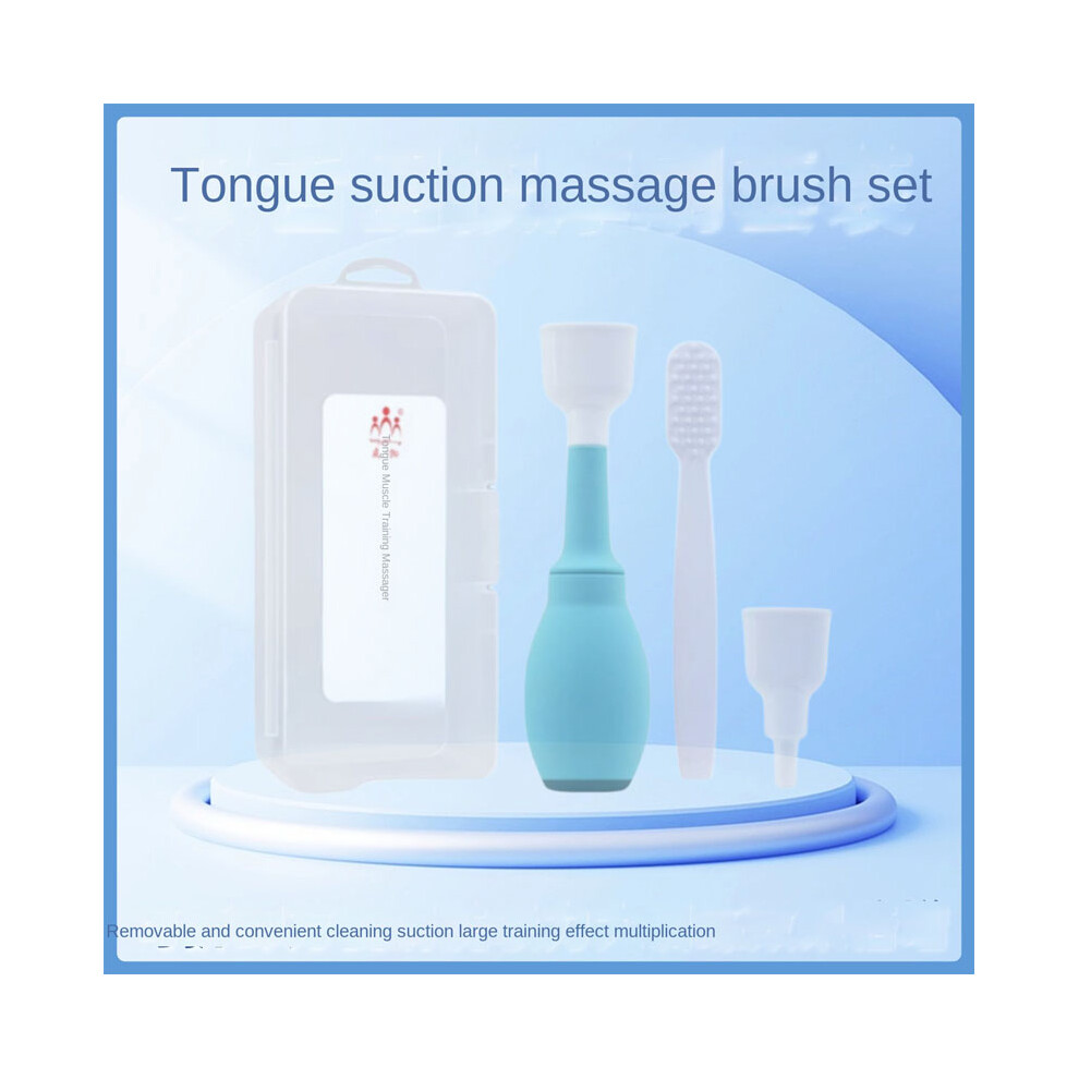 (Tongue depressor basic set, Tongue depressor tongue muscle trainer) Tongue muscle trainer pronunciation chewing stick