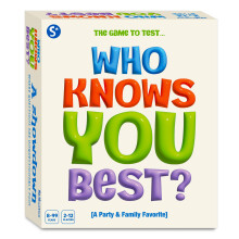 Skillmatics Card Game - Who Knows You Best?, Family Party Game for Boys, Girls, Teens, Adults, Fun for Game Nights, for Ages 8, 9, 10 and Up
