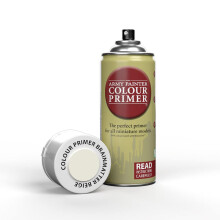 The Army Painter Colour Primer Brainmatter Beige, 400 mL Acrylic Spray Primer, Spray Paint for Miniature Priming Basecoat, Tabletop Roleplaying, Boar