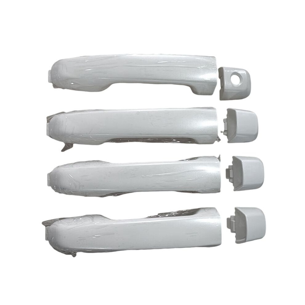 1Set 4 Door Handle 69211-60090 For 4Runner Gx460 Land 2010-2018 Outside Exterior Door Handle White 6031804363729