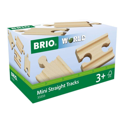 Brio BRIO World Railway Track - Mini Straights