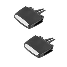 2PCS for  X5/X6 Air Vent Outlet Tab Clip, Rear Row Fresh Air Grille Clips for  X5 E70 2006-2012, X6 E71 2008-2013