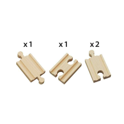 Brio BRIO World Railway Track - Mini Straights 2