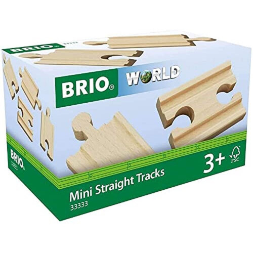 Brio BRIO World Railway Track - Mini Straights 2