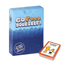 Rthynti Go Fish Card Game, Portable Goes Fish Game with 48 Cards, Humiliations Hilarious Adult Cards for Family Parties, Hilarious Family Party Game