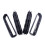 Car Matte Black  Side Panel Grilles Vents for  5 Series E39 E60  Ventilation Mesh 51137896849 51137896850 1