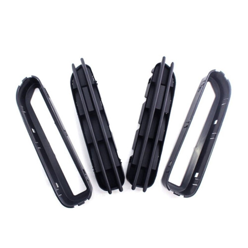 Car Matte Black  Side Panel Grilles Vents for  5 Series E39 E60  Ventilation Mesh 51137896849 51137896850