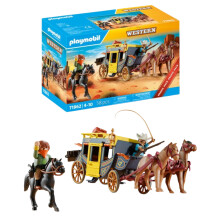 Playmobil | Promo Pack | Stagecoach Robbery | Toy from 4 years | Gift for children | Encourages creativity & role play | Adventurous play set with fi