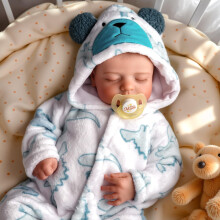 BABESIDE Reborn Dolls Boys 20 Inch Reborn Babies Realistic Sleeping Baby Doll That Look Real Lifelike Newborn Eyes Closed Cloth Body