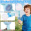 Vibbang Smoke Bubble Machine, Bubble Machine Elastic with Elastic Smoke Effect, Magic Interactive Fog Bubbles Machines, Fun Bubble Blowing Machine Wi 2