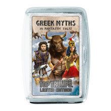 Top Trumps Greek Myths '30 Fantastic Tales' Limited Edition Card Game | Educational Kids Card Game Featuring Greek Gods, Heroes & Monsters | Fun Fami