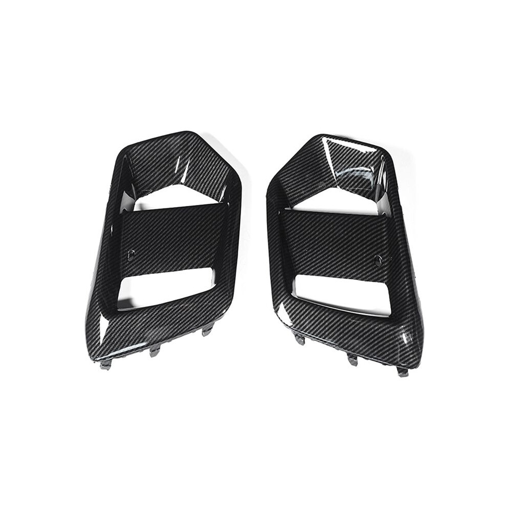 For Focus 2015-2018 Car Exterior Accessories Fog Lights Frame Fog Lamp Covers Foglight Grille Carbon Fiber 6031840660776