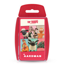 Top Trumps Aardman Specials Card Game, Play with Wallace, Gromit, Feathers McGraw, Shaun the Sheep and even Morph! In this educational packed game, g