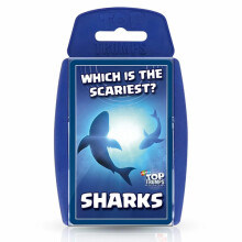 Top Trumps Sharks Classics Card Game, Discover some interesting facts in this educational packed game, 2 plus players makes a great gift for ages 6 p