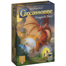 Hans im Gluck | Carcassonne: Dragon & Fairy Expansion 3 Refresh | Board Game Expansion | Ages 7+ | 2-5 Players | 45 Minutes Playing Time