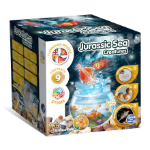 Science4you Jurassic Sea Creatures for Kids 6+ Years - Create an Ecosystem for Water Dragons Aquatic Living Animals with a Fish Tank for Kids, Toy fo
