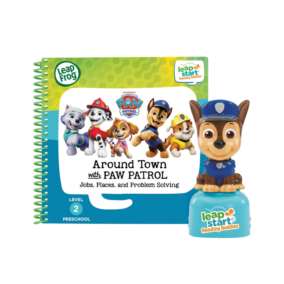 Leapfrog Leapstart Reading Buddies: Around Town With Paw Patrol, Paw Patrol Book, Educational & Interactive Fun, Compatible With Leapstart Systems, F