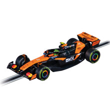 Carrera GO!!! 20064294 McLaren Formula 1 Team L. Norris, No.4 (2025) I 1:43 Scale Slot Car I With Original License I Suitable For Ages 6 Years+