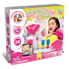 Science4you Perfumes & Soaps for Kids - Perfume and Soap Making, Educational Science Kit with 12 Science Experiments for Kids, Craft Sets for Childre