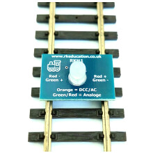 Rk Education RKtt1 N-Gauge, OO/HO Gauge Track Tester Module for Model Railway DC/DCC - Constructed