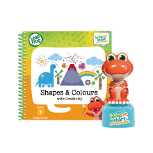 LeapFrog Leapstart Reading Buddies: Shapes and Colours with Creativity, Educational Fun, 40+ Reading Activities, Compatible with LeapStart Systems, S