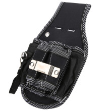 Expert's Choice Heavy Duty Construction Technician Tool Pouch, Multi-Function Drill Holder For Professional Electrician, Lightweight Portable