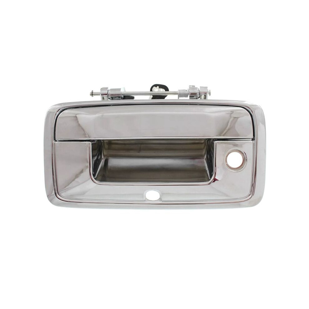 Chrome Exterior Tailgate Handle For Chevy Silverado 1500 Sierra 1500 2014-2015 23448681 Light 6032002371493