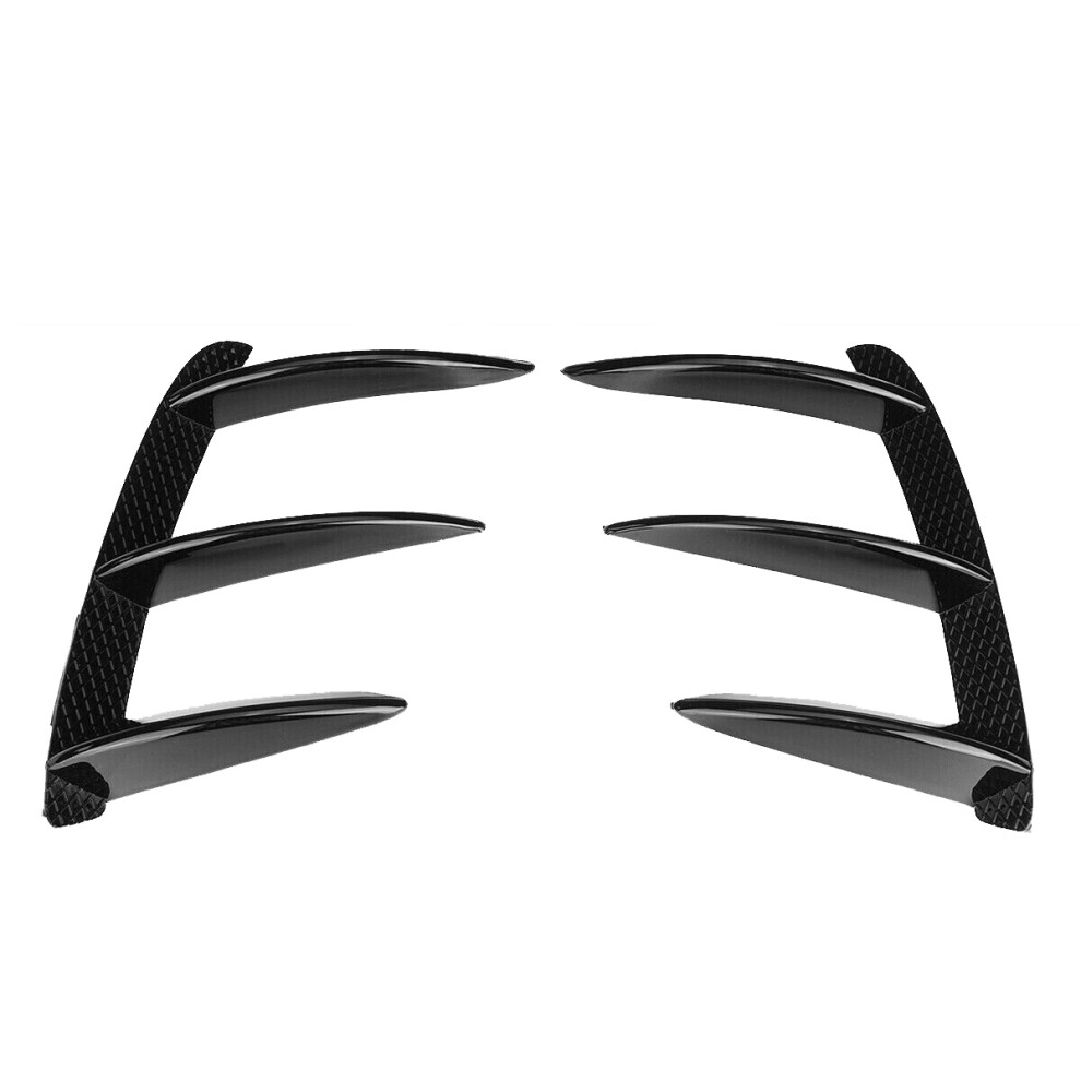 Car Rear Bumper Lip Spoiler Canards For W176 A200 A250 A45 Amg 6031787607001