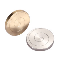 Flowing Spiral Coin Desk Toy for Office Relaxation & Focus 3.5cm