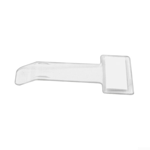 Transparent Parking Permit Holder for Car Windscreen with Secure Adhesive Clip Display