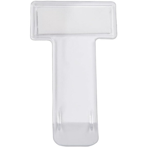 Transparent Parking Permit Holder for Car Windscreen with Secure Adhesive Clip Display 1