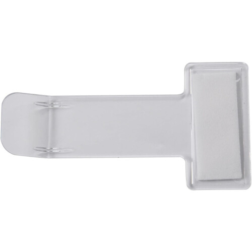 Transparent Parking Permit Holder for Car Windscreen with Secure Adhesive Clip Display 2