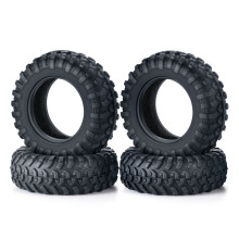 4Pcs Rubber Tires 42X15mm Wheel Tire Tyre for -Z 4X4 Jimny RC Crawler Car Upgrades Parts