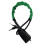Car Steering Wheel Lock, HeavyDuty Retractable AntiTheft Device, Adjustable Length, Green 1