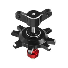 Nuovo Strumento di Assemblaggio/Smontaggio di Pneumatici Metallici CNC per 1/10 RC Crawler Car 1.9 2.2 Pollici Beadlock Wheel, Nero