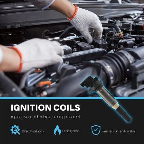 1Pc Ignition Coil For- Models with  Version Coil Part Number 12138616153 12137594596 1