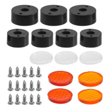 7Pcs Taillight Light Cover for 1:10 RC Crawler RC Car D90 Body Shell