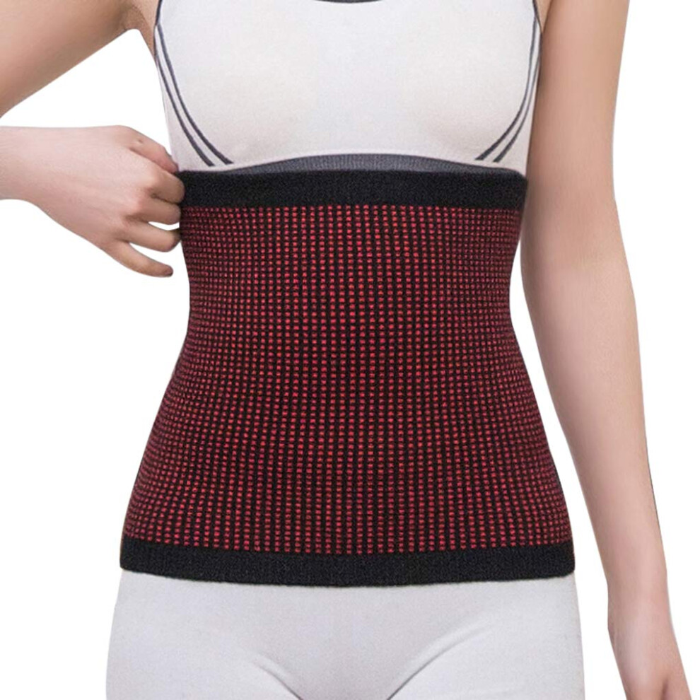 Lumbar Binder Unisex Elastic Thermal Back Support Belt For Arthritis Rheumatism Knitted Stomach Abdominal Guard