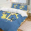 (135CM X 200CM) Blue Boys Fallout Comforter Set Soft 3 Pcs Twin Bedding Sets Thicken 1
