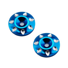 Metal Tail Wing M3 Screws Washers for 1/8 1/10 Scale Off Road Buggy Truck RC Cars,