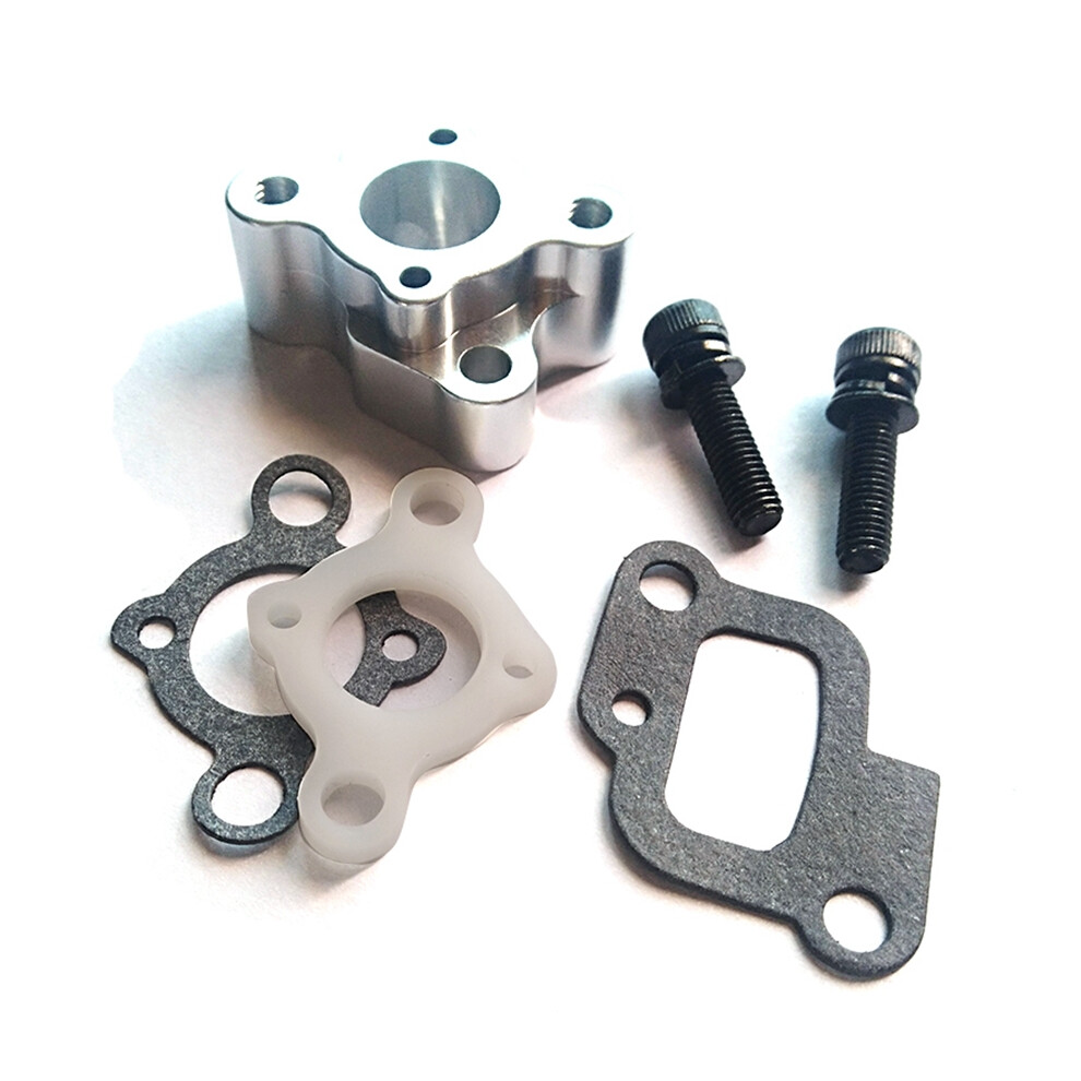 Cnc Intake Manifold Set For 23-30.5Cc Gas Engine Cy Hpi Baja 5B 5T 5Sc Losi 5Ive-T Rovan King Motor 4712975354472