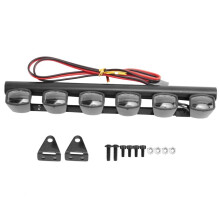 RC Car Light Bar Kit 6 LEDs Body Shell Dachfenster für 1/10 RC Crawler Car Truck ZubehöR